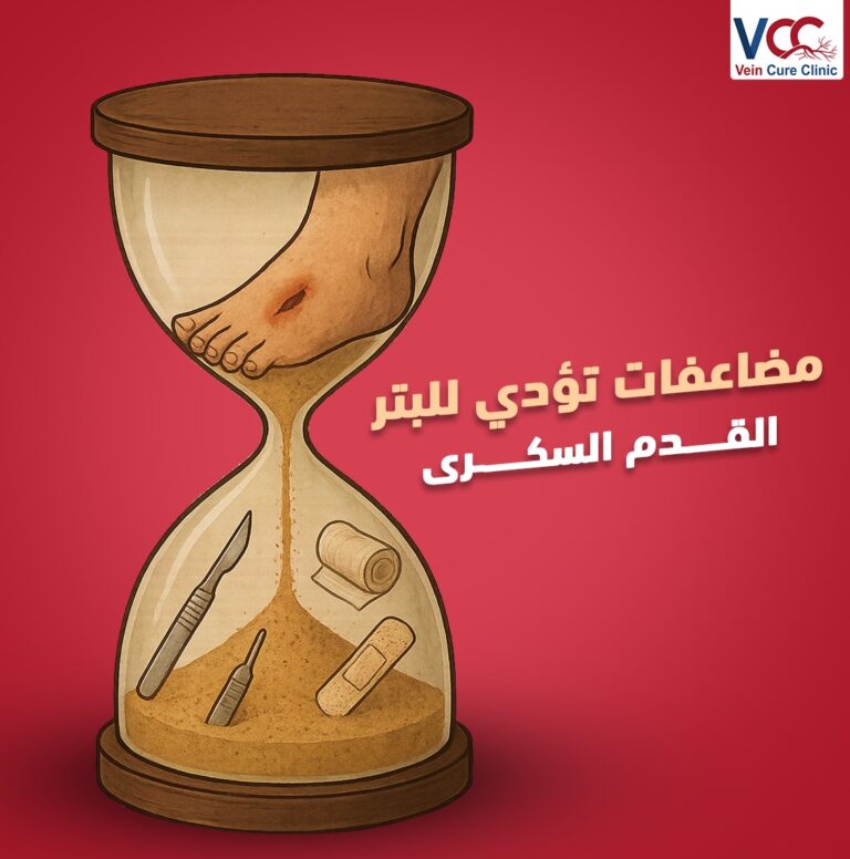 مضاعفـــــات القــدم السكرى اللى ممكن توصـــــل للبـــــتر