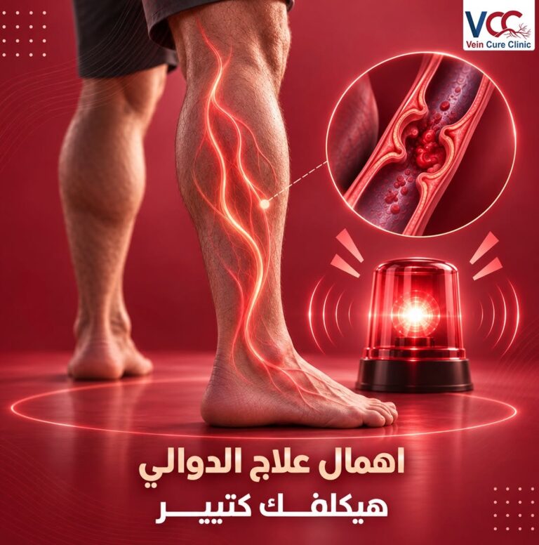 اهمال علاج الدوالي هيكلفك كتيير!!